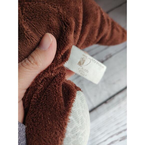 Kohls Cares Triceratops Dinosaur 14inch Plush Brown Stuffed Animal - Picture 5 of 7